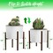 Sorbus Adjustable Metal Plant Stand – Mid Century Style Flower Pot Holder, 10 to 16 Inches Planter Stand for Modern Home Décor, Houseplants – Plant & Pot NOT INCLUDED